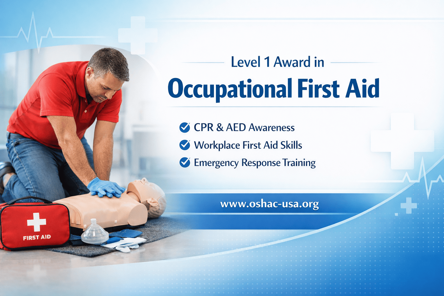 Level 1 Award in Occupational First Aid