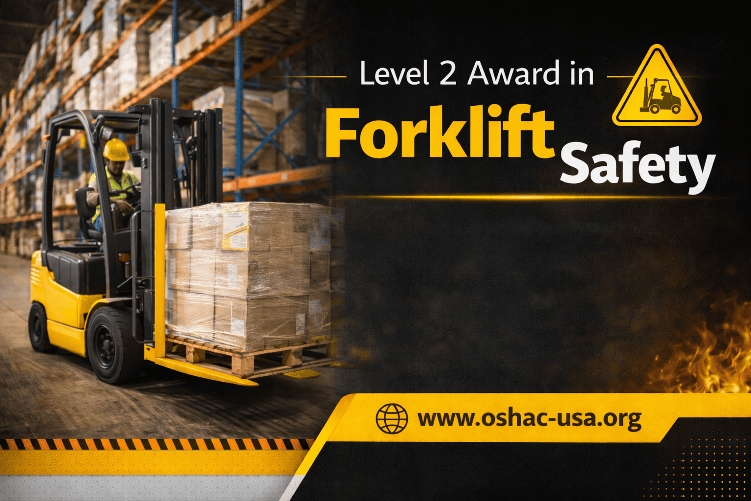 Level 2 Award in Forklift Safety