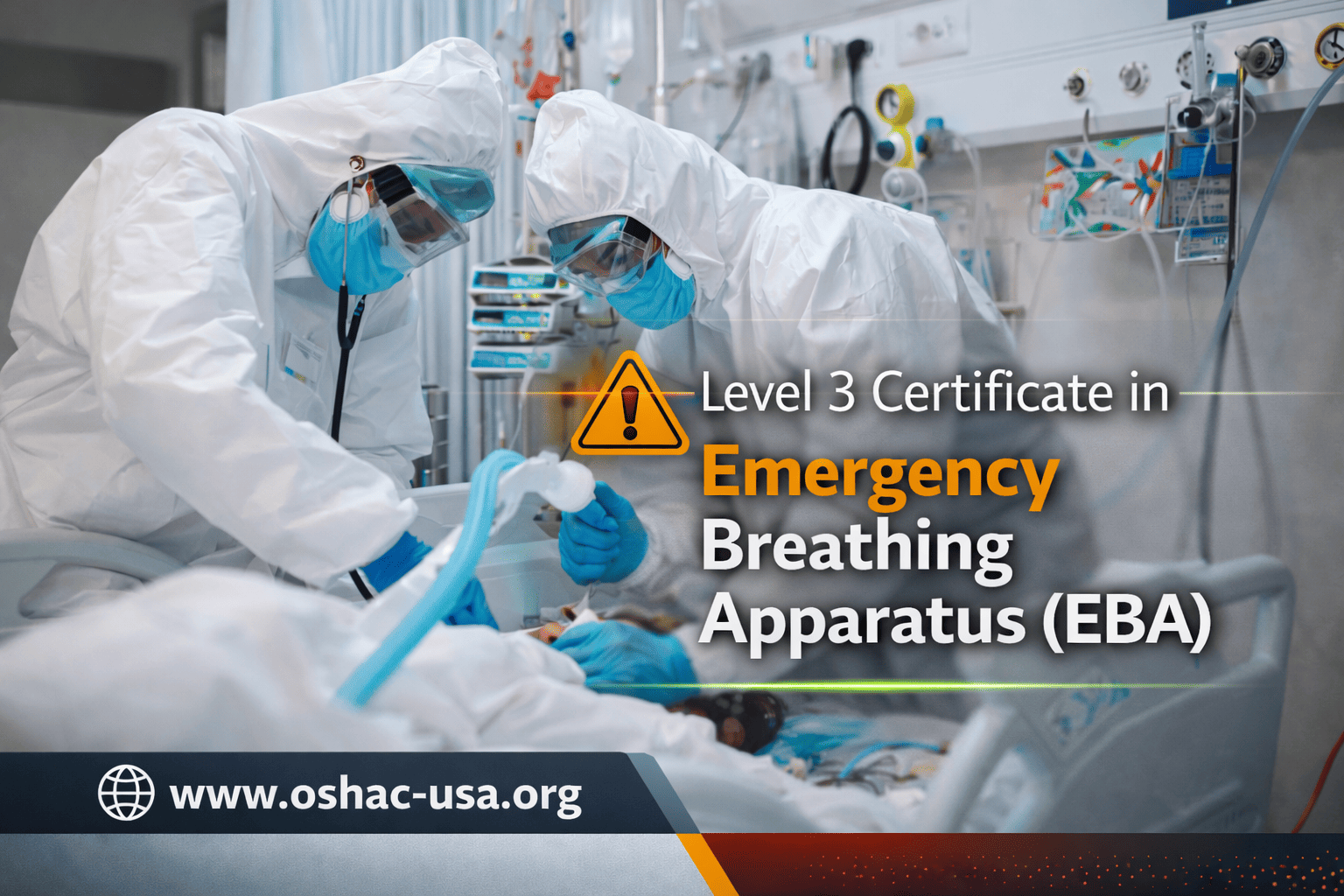 Level 3 Certificate in Emergency Breathing Apparatus (EBA)