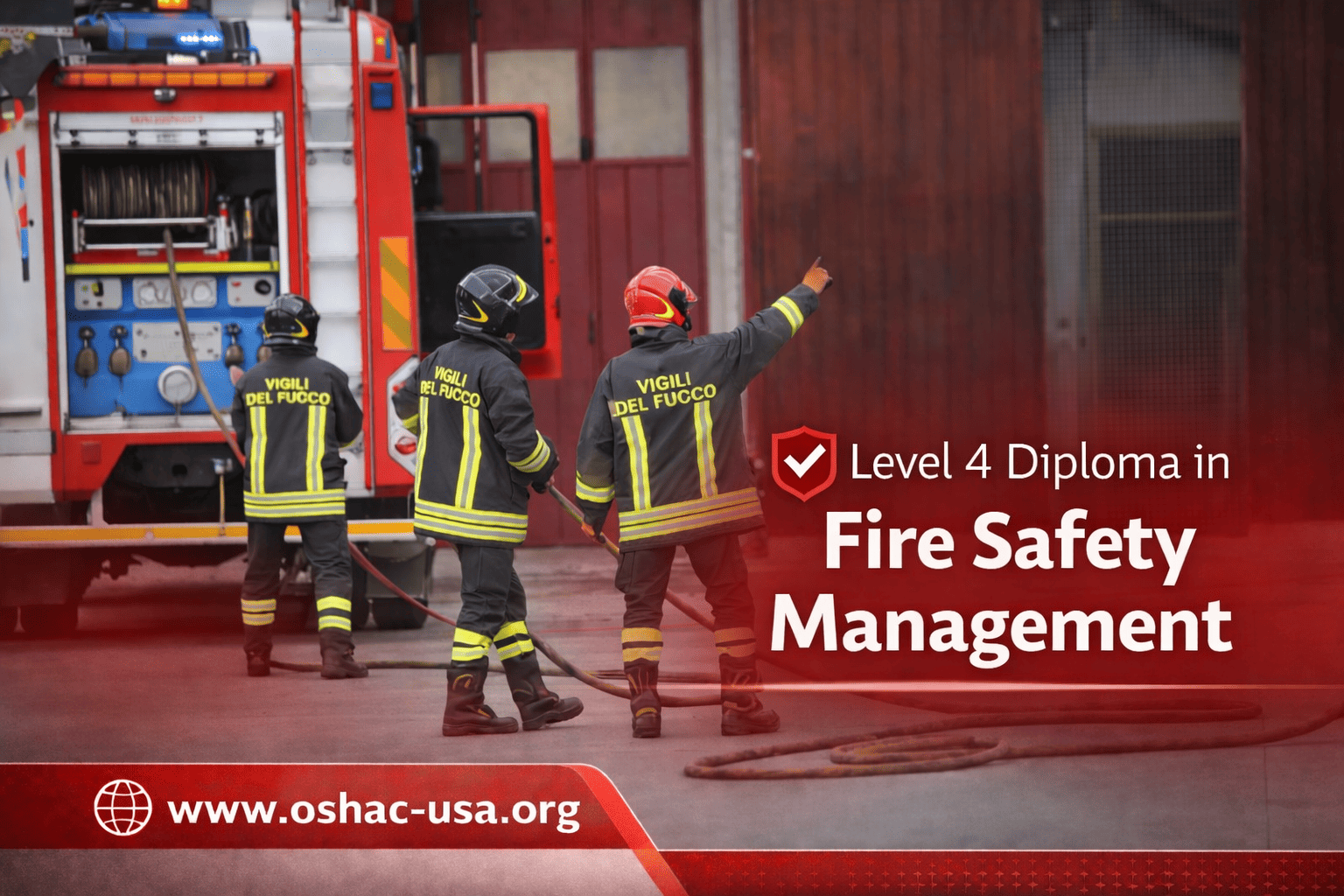 Level 4 Diploma in Fire Safety Management