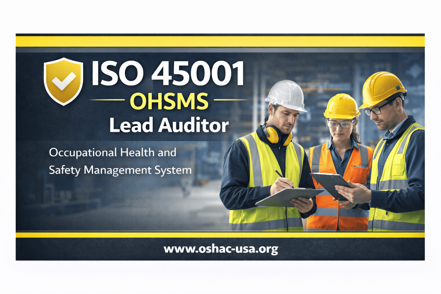ISO 45001 OHSMS Lead Auditor