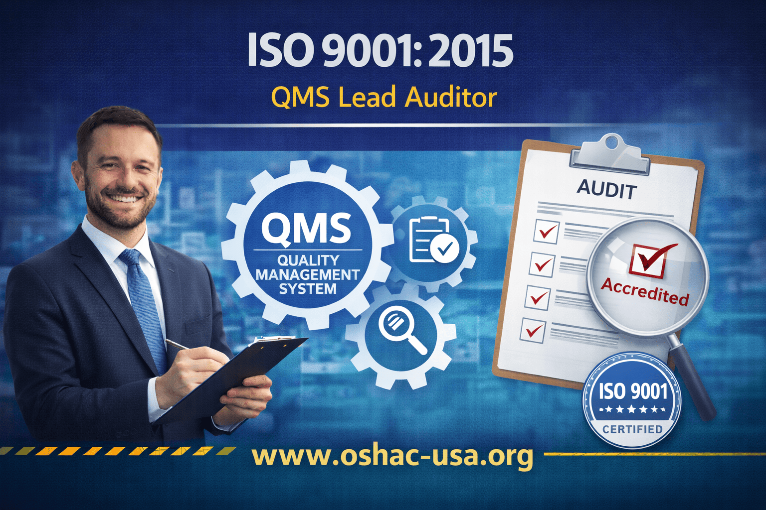 ISO 9001: 2015 QMS Lead Auditor